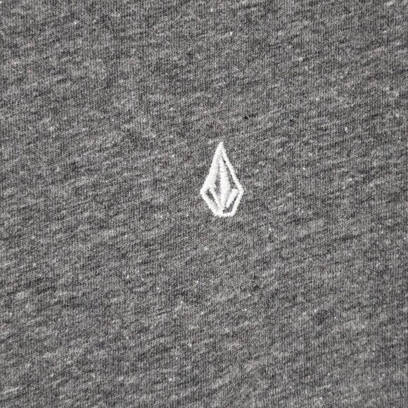 (2/$20) Volcom Grey Small Logo Tee - Picture 4 of 5